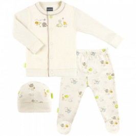 Kushies 100% Cotton 3 piece set