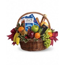 Fruits and Sweets Christmas Basket